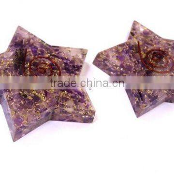 Wholesale Orgone Pentagram : Amethyst Gemstone