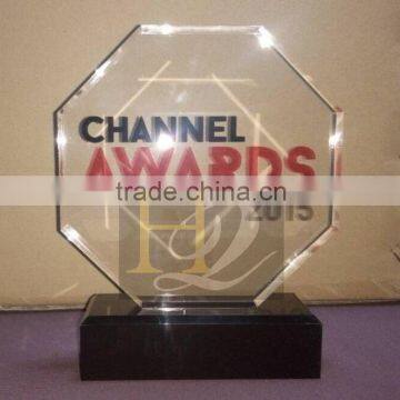 custom clear acrylic awards/trophies/souvenir