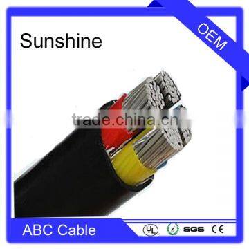 XLPE Insulation Aluminum conductor ABC twisted cable