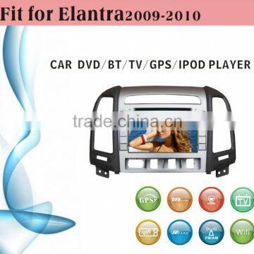 2 din car dvd player tv antenna fit for Hyundai Elantra 2009 with radio bluetooth gps tv