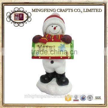 Resin snowman wholesale christmas decorations