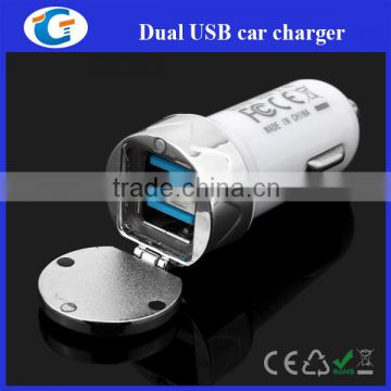 Corporate gifts Dual USB car charger for iphone,iPad