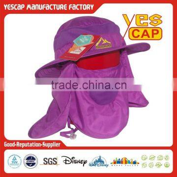 Outdoor Anti-UV bucket hats with extra cover pieces