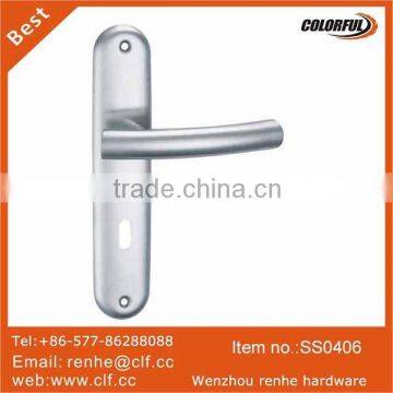 Stainless steel kitchen door lever handle(SS0406)