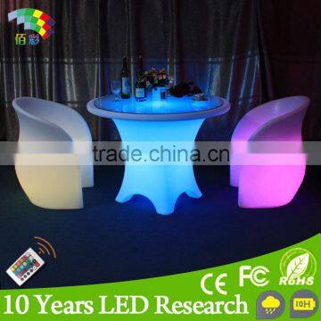 decoration illuminatedled lounge furniture led light coffee table