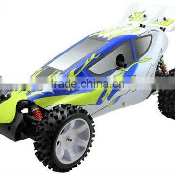 4wd powerful engine 2.4G radio control 1 5 scale rc nitro buggy car toys