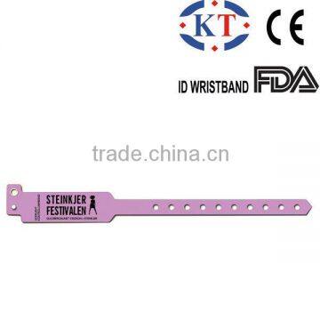 KT-8070 PVC Bracelets Multi Color With Customer Design
