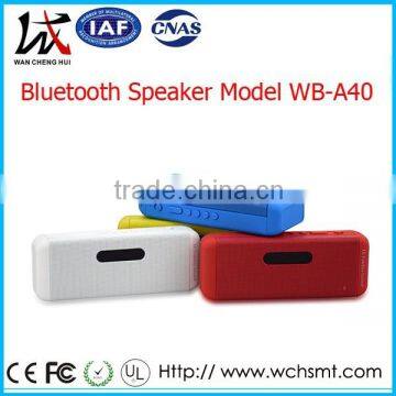 New Product 2016 Wireless Bluetooth Portable Speaker With FM Radio Support Most Phone Models