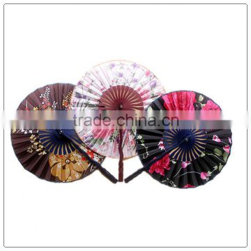 Chinese round shape bamboo fan