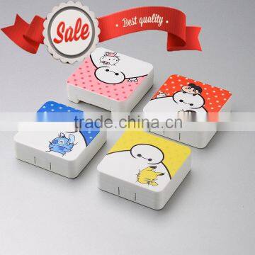 Factory outlet Contact Lens Case, contact lens box, love cartoon contact lens case