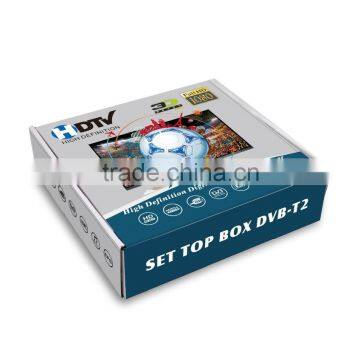 Small size 168mm FTA HD Set Top Box DVB-T2 HDTV MPEG4 High Definition Digital Terrestrial Receiver