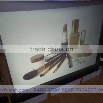 Supply rear screen film semitransparent projection screen fabric from $35