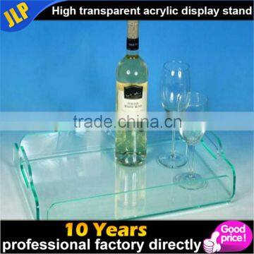 Customized acrylic tray acrylic beer tray