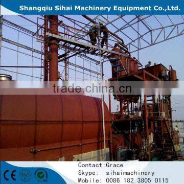 2015 New Arrival Used Plastic/oil Refinery to Diesel Plant With ISO14001 & ISO9001 &BV&TUV&CE Certification photo-2