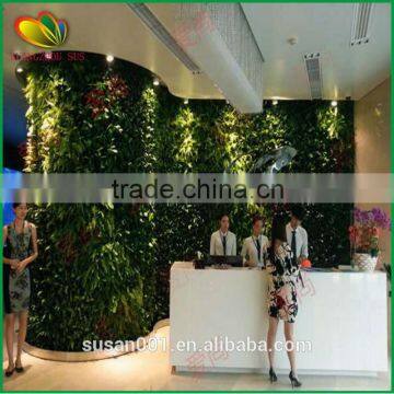 decorative artificial green wall plants