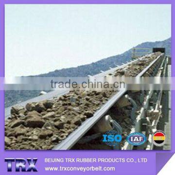 EP fabric carcass conveyor belt for stones transport