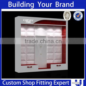 Customized fashion design wooden door display rack