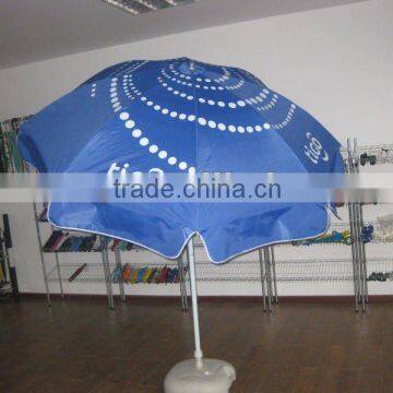 adjustable sunshade outdoor printed beach umbrella