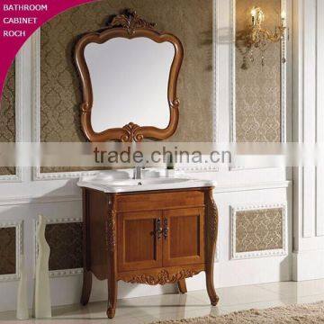 ROCH 114 Well Seller Oak Wood Bathroom Vanity Classical Bathroom Cabinet