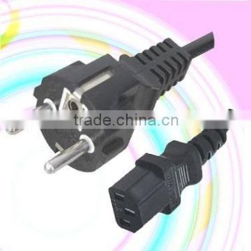 power cord EU standard with IEC C13 connection