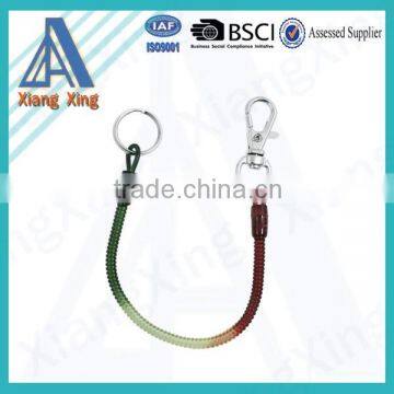 Hot Selling Plastic Spiral Tools Coils Lanyard Cable With Carabiner photo-4
