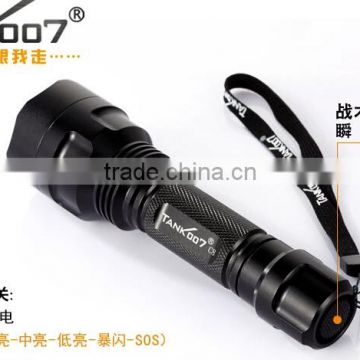 2015 latest military torch light from TANK007 manufacturer