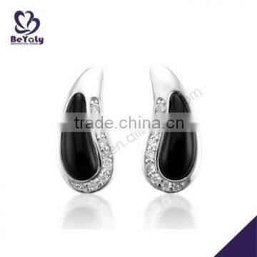 hot sale high quality sterling silver owl shape earring