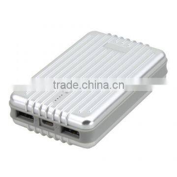 high capacity power bank portable mobile phone charger with LCD display