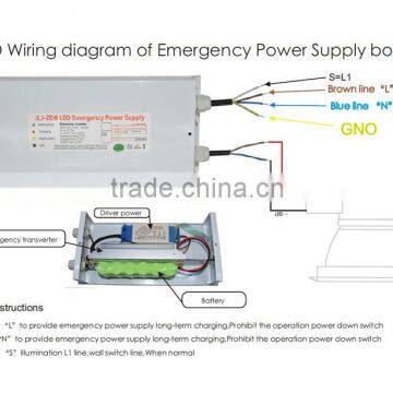 OEM Emergency Time & Power Green LED Emergency Battery Pack / LED Emergency Power Supply UK Market photo-2