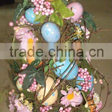 amazing handicrafts colorful easter eggs tree decor