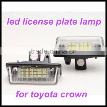 car accessory 12V led license plate lamp for toyota crown 03-09 license plate light