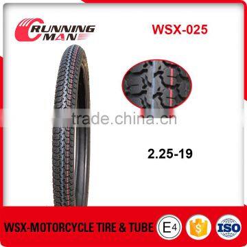 WSX-025 motorcycle tyres 2.25-19 factory in china