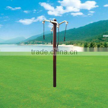 Double arm extension apparatus outdoor exertec fitness equipment