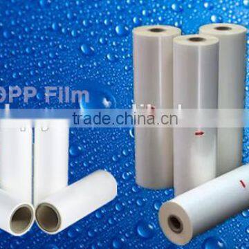 Glossy and matte BOPP film lamination