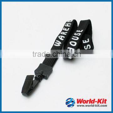 Tubular lanyards with silk creen printing