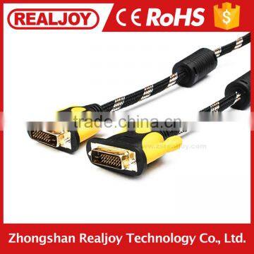 3m Wholesale high quality male to male twisted Pair 14+1 DVI cable