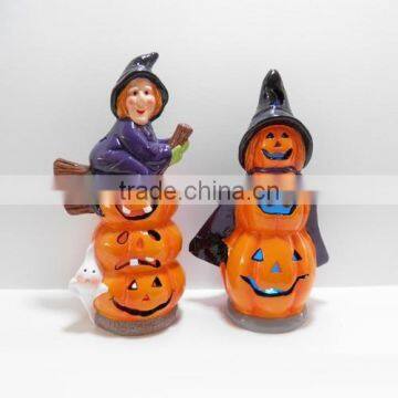 Creative halloween decoration ceramic pumpkin