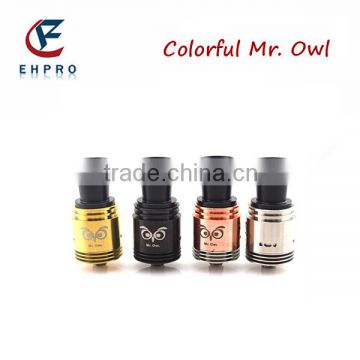 2014 Stock selling high quality ehpro new authentic mr owl rda fit 18650 mechanical mod