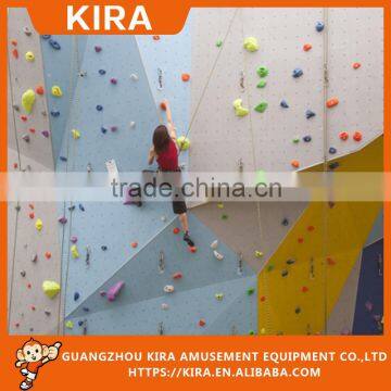 Used rock climbing wall for commercial/Children outdoor climbing wall