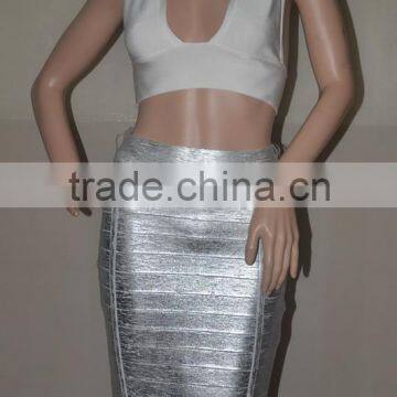 two piece set silvery formal dress sexy women latest net dress designs