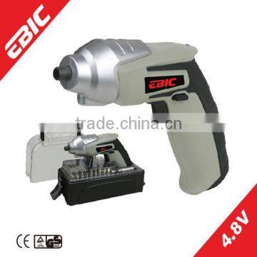 EBIC Power Tool 3.6V / 4.8V Li-ion Cordless Screwdriver