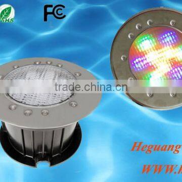 Rounded 9W led recessed underwater light