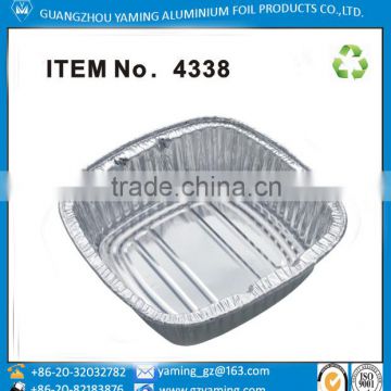 fast food packaging aluminium foil fast noodle bowl with lid