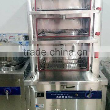 Professional Large Stainless Steel 380V Energy-saving Cheap Food Steamer/industrial Electric Food Steamer photo-2