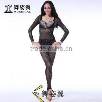 Wuchieal Belly Dance Top Leotard or pants unitard