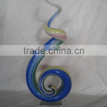 colorful modern sculpture
