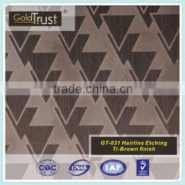 PVD Coating Color Stainless Steel Sheet for Cabin Door Decoration photo-4