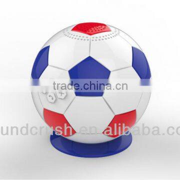 2014 innovative products for import portable Football Bluetooth speaker China factory new design mp3 speakers