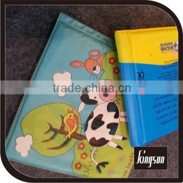 PVC plastic baby bath book