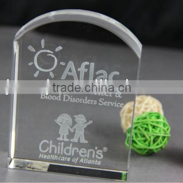 3d laser crystal cube with customiazed logo for wedding gifts